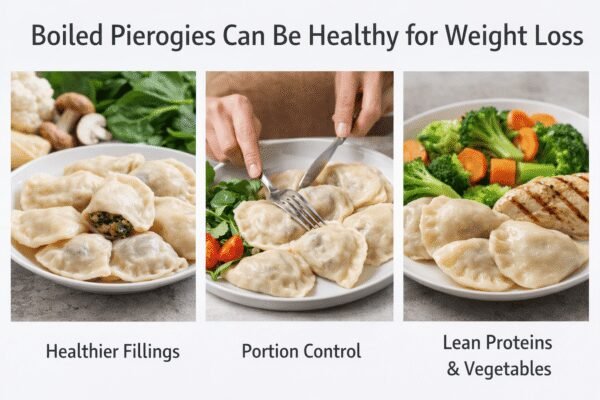 can boiled pierogies be healthy for weight loss